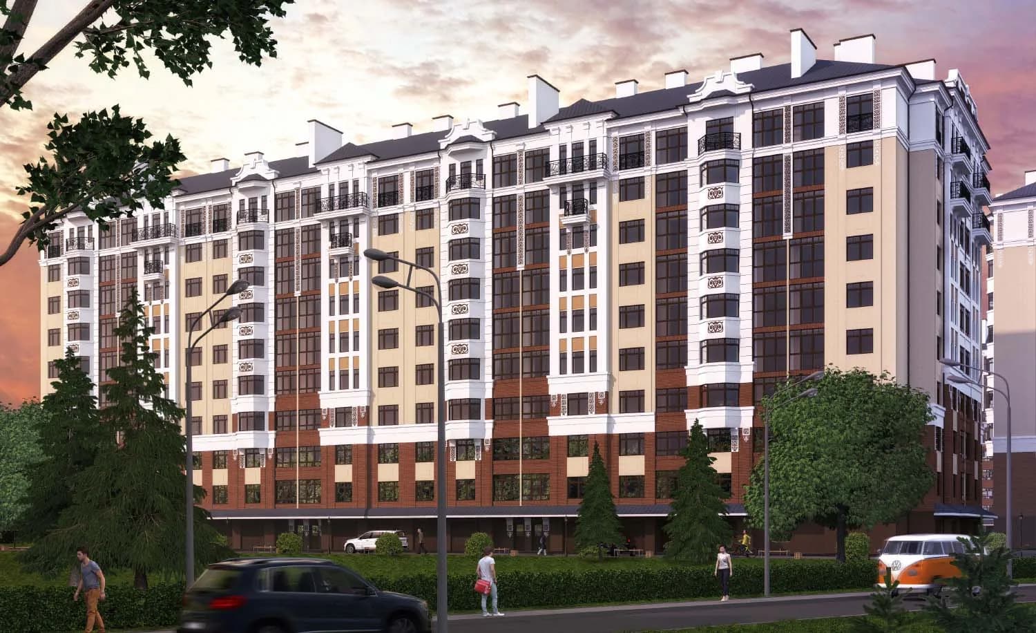 Жилой комплекс «Куршский», дом №1