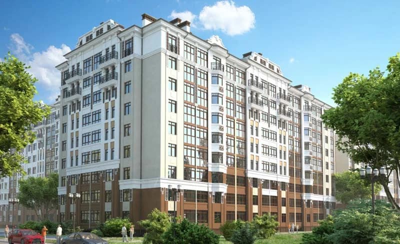 Жилой комплекс «Парковый квартал», дом №1,2
