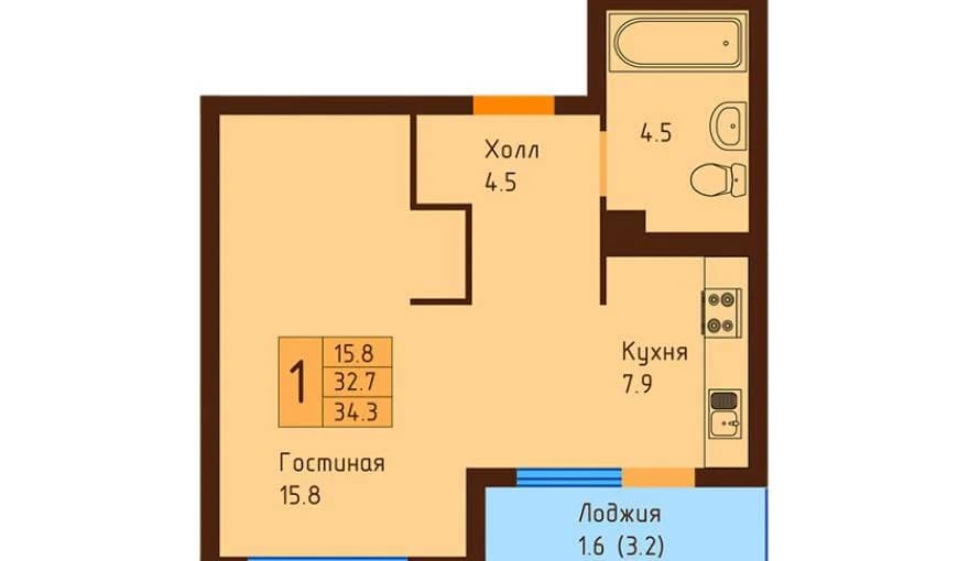 Ольховый, 2 очередь, дом №2